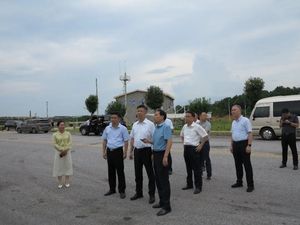 江西省委常委、常务副省长任珠峰到宝特抚州海西综合物流园调研